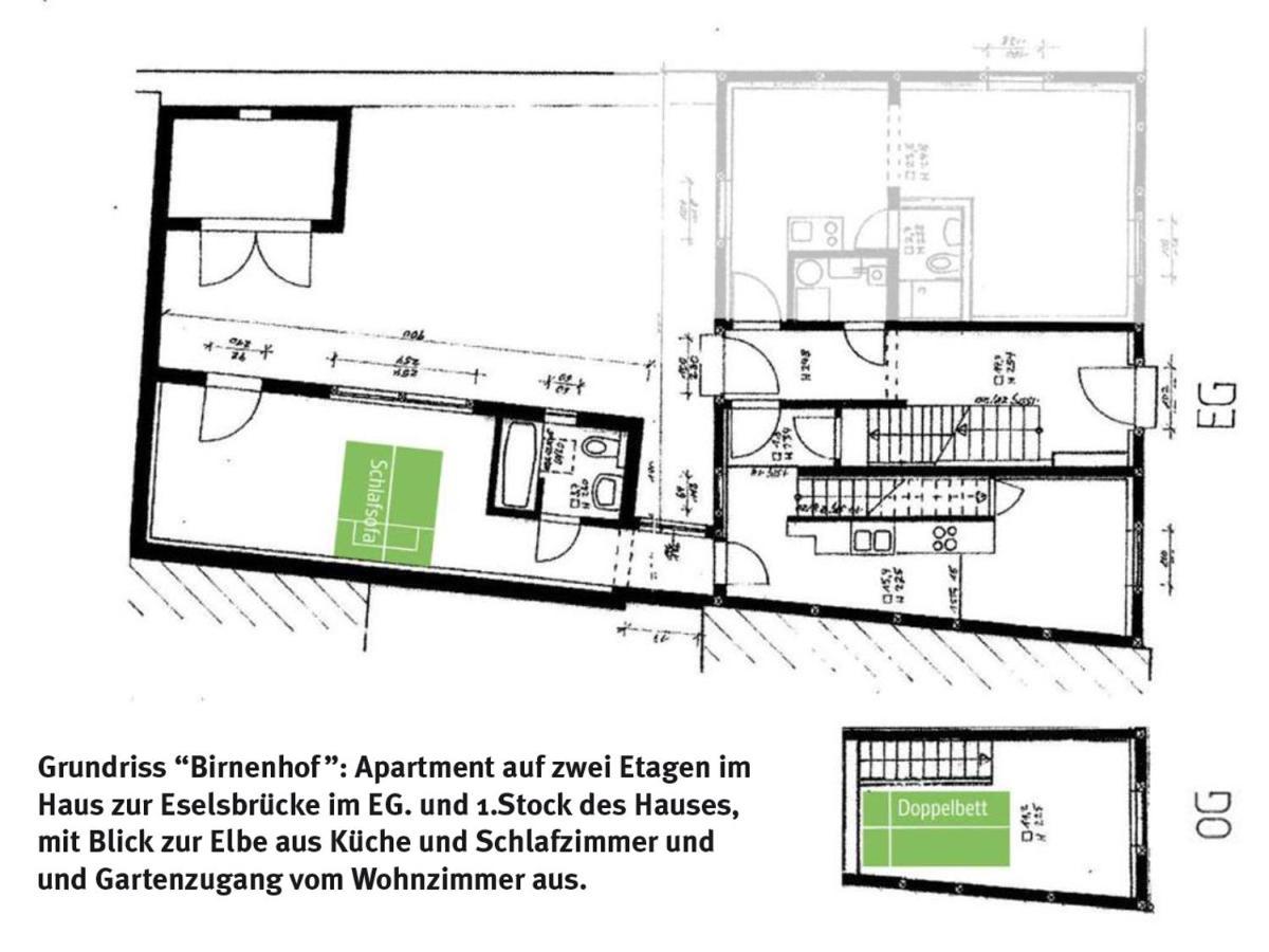 Апартаменти Haus Zur Eselsbruecke Тангермюнде Екстер'єр фото
