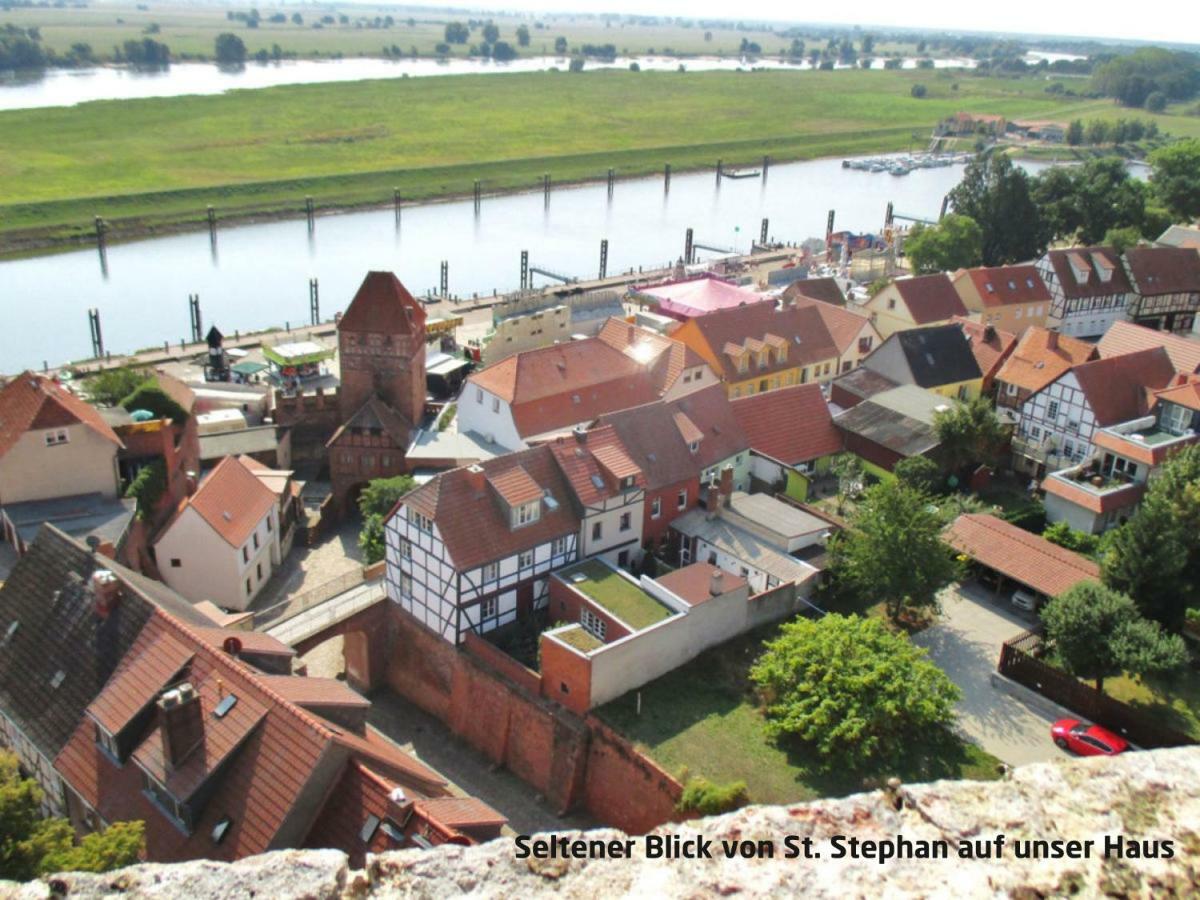 Апартаменти Haus Zur Eselsbruecke Тангермюнде Екстер'єр фото