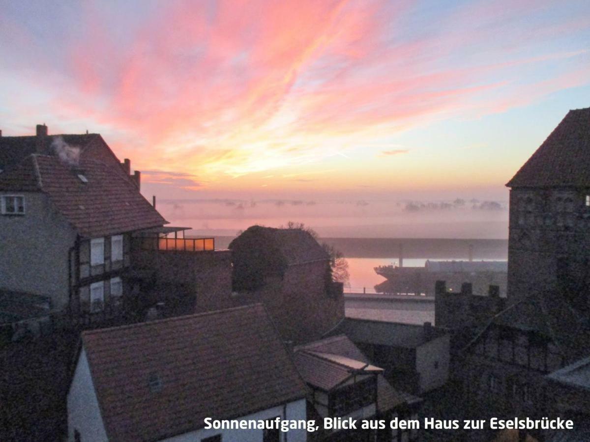 Апартаменти Haus Zur Eselsbruecke Тангермюнде Екстер'єр фото